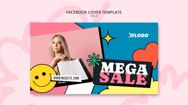 Free PSD sales template design