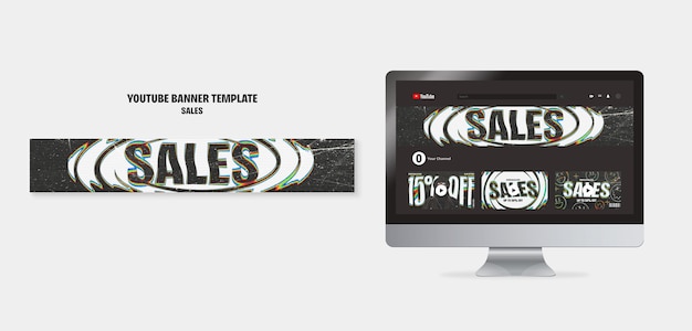 Free PSD sales template design