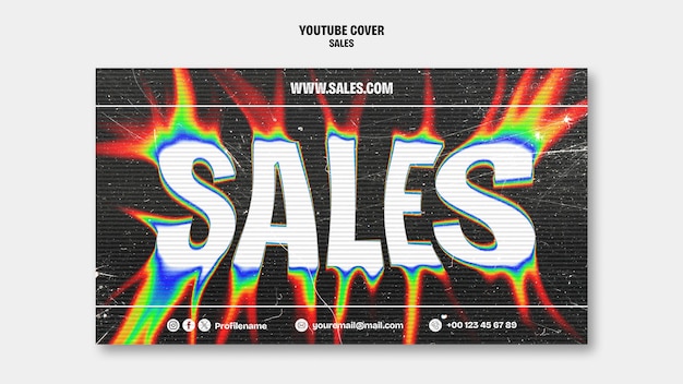 Sales template design