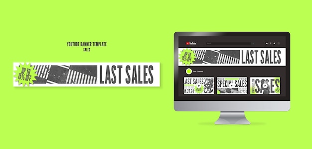 Sales template design