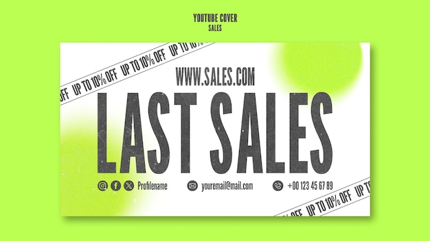 Sales Template Design – Free PSD Download!