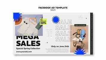 Free PSD sales template design