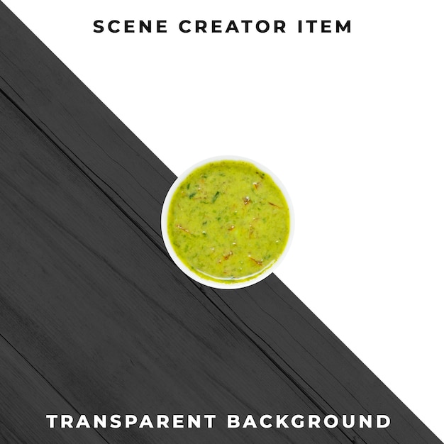 Sauce plate object transparent PSD