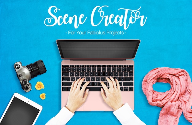 Scene Creator Mockup – PSD Templates – Free Download!