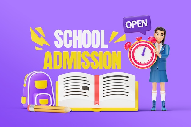 School admission background