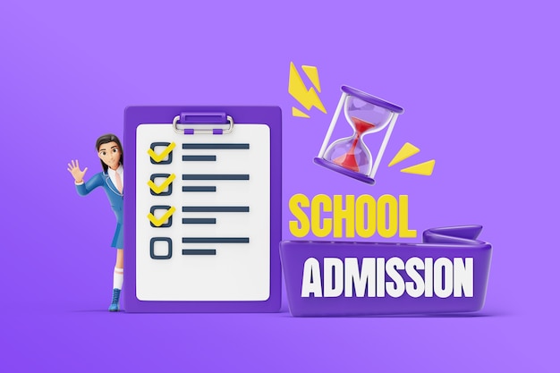 School admission background