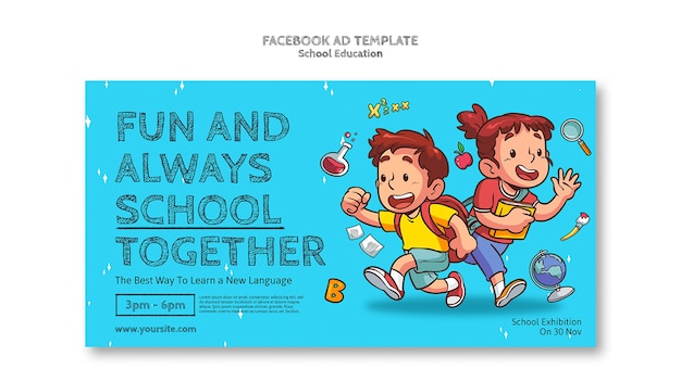 school education template design