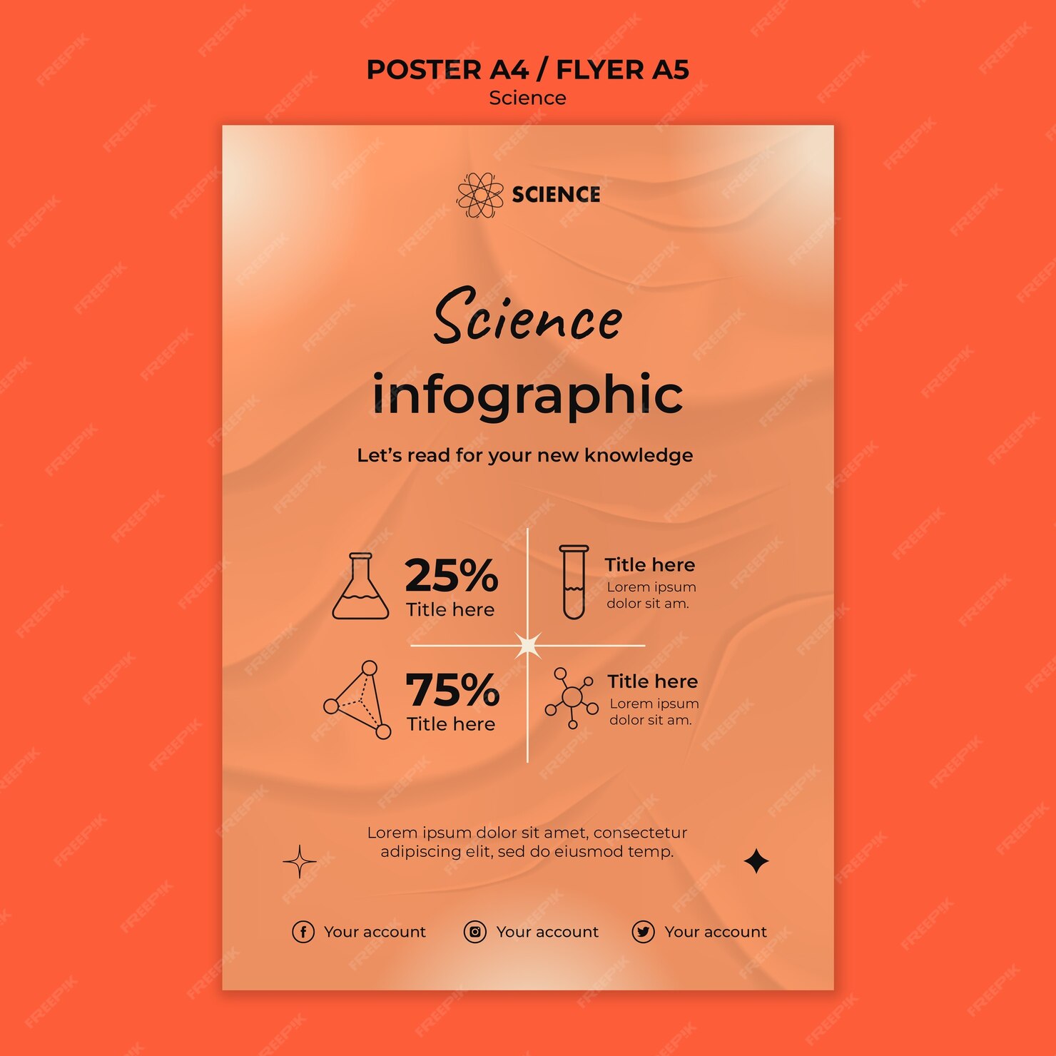 free-psd-science-template-design