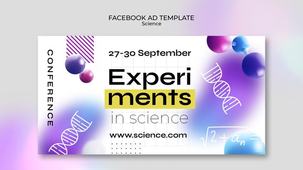 Science template design