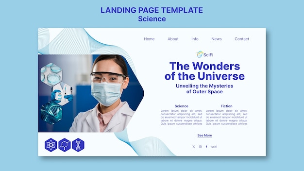 science template design