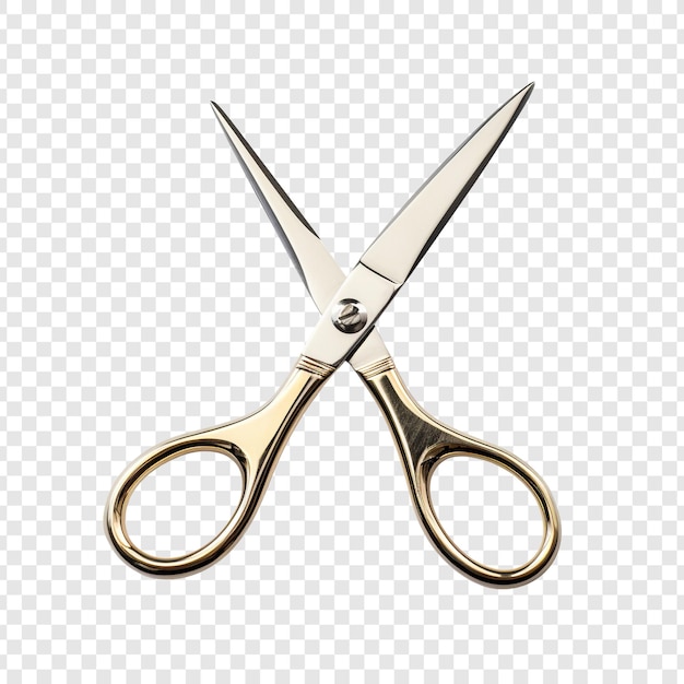 Free PSD scissors isolated on transparent background