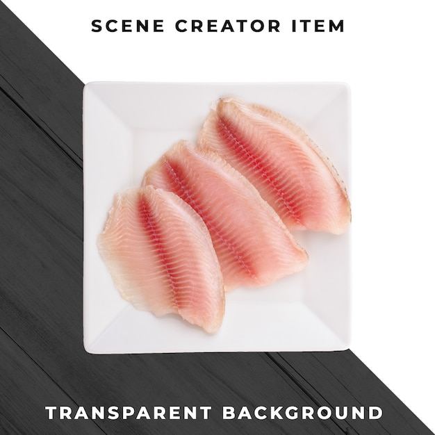 Free PSD seafood meal transparent psd