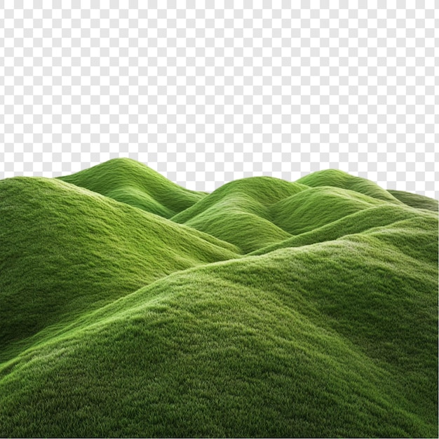 serene green hills landscape a breathtaking panorama of rolling meadows under a clear sky
