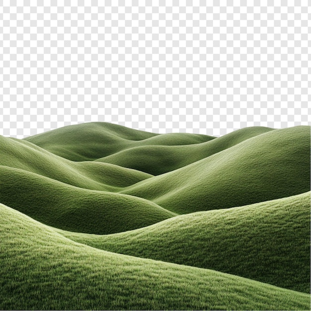 serene rolling green hills landscape