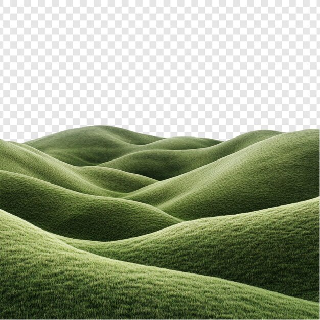 serene rolling green hills landscape