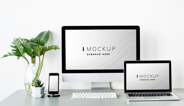 Download Computer Desk Mockup Psd 2 000 High Quality Free Psd Templates For Download