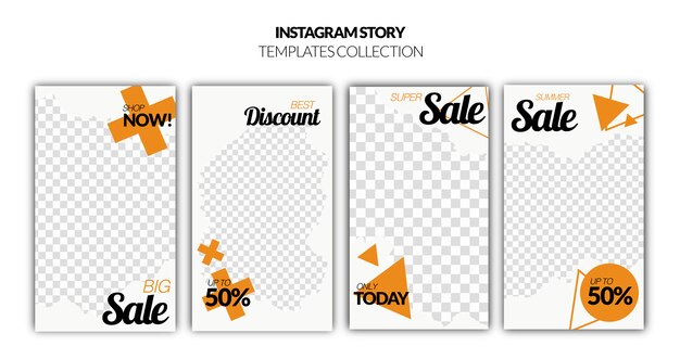 Instagramストーリー販売バナーのセット