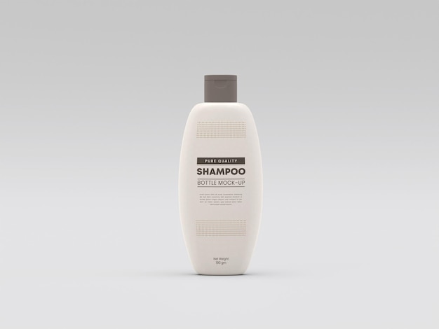 Modello di bottiglia di shampoo Psd Gratuite