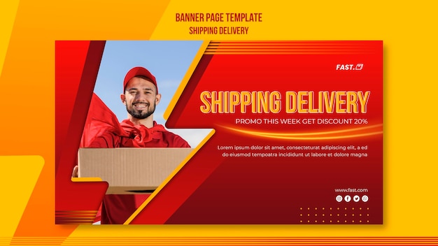 Delivery Banner - Free Vectors & PSDs to Download