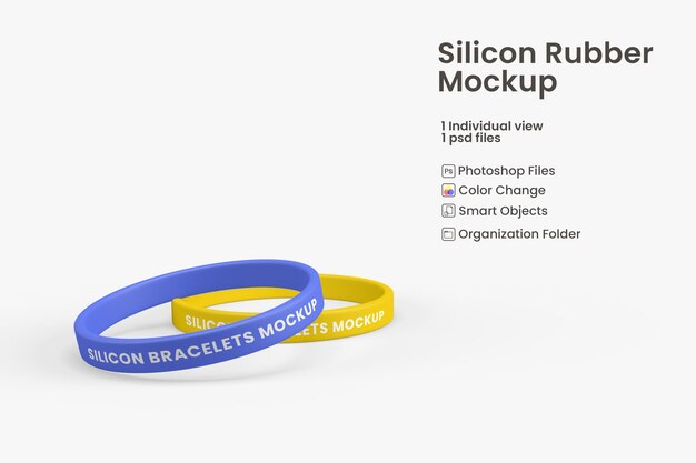 Download Premium Psd Silicone Wristband Mockup
