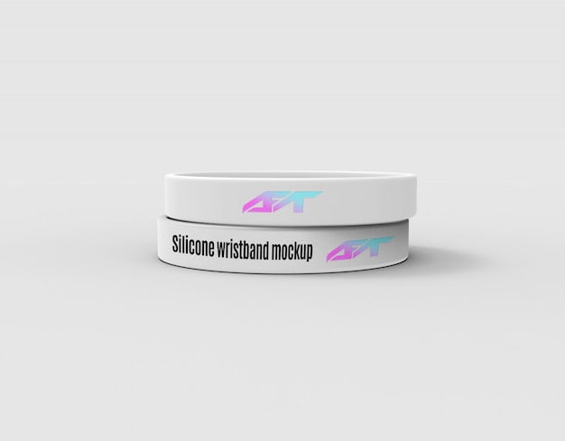 Download Silicone wristband mockup | Premium PSD File