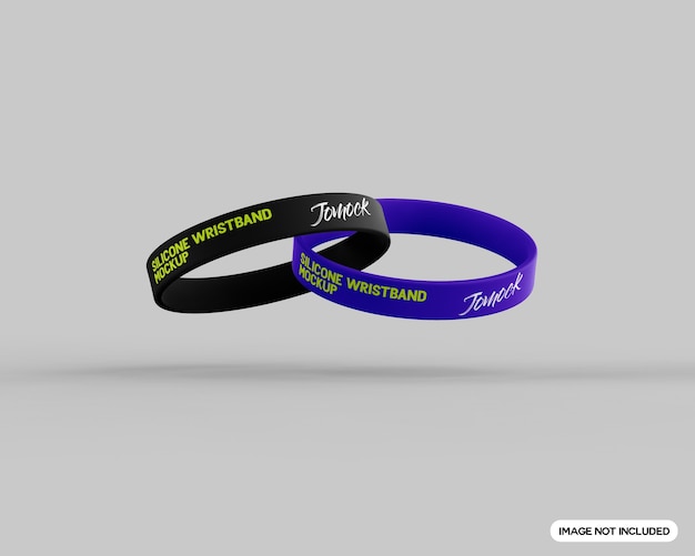 Download Free Psd Silicone Wristband Mockup