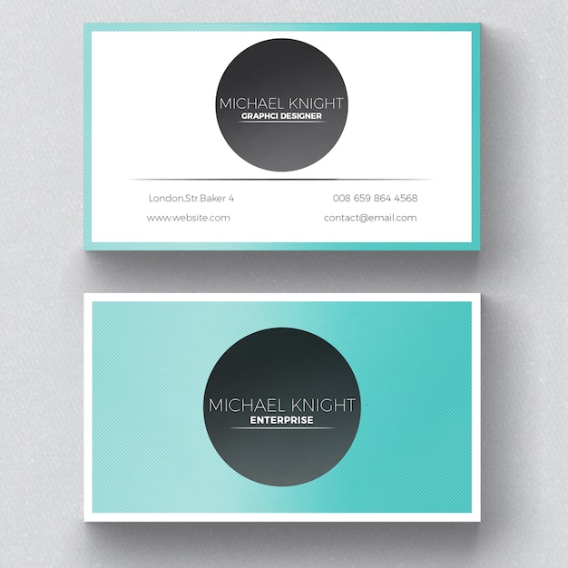 Simple business card