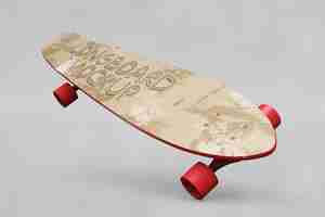 PSD gratuito skateboard mockup