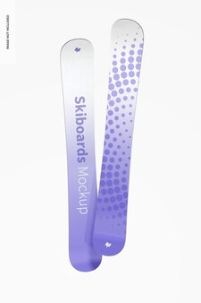 Download Free Psd Ski Mockup