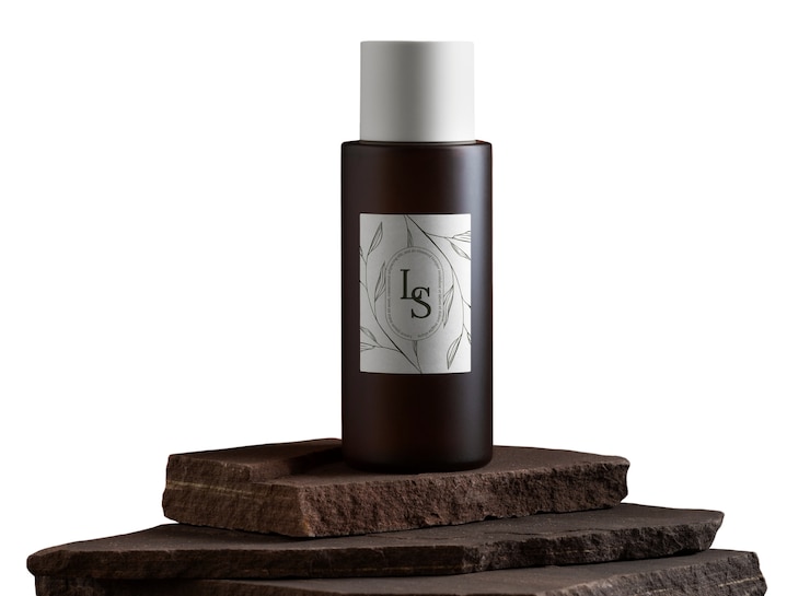 Free PSD skin product isolated