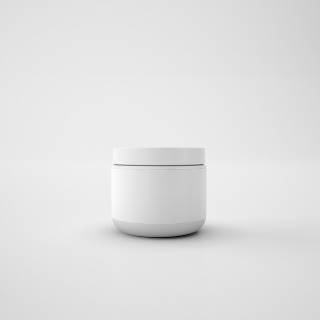 Skincare cream container