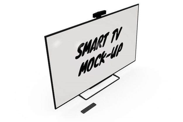 Smart Tv Mock-up Isolated