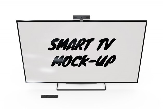 Smart Tv Mock-up Isolated