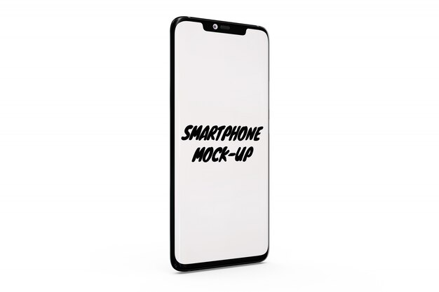 Smartphone Mock-up Isolated