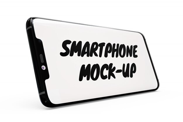 Smartphone Mock-up Isolated
