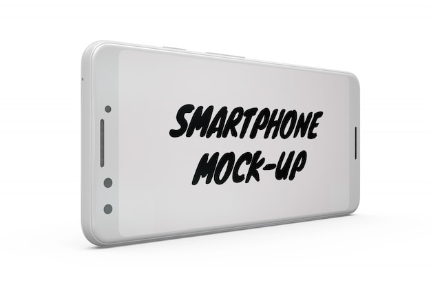 Free PSD smartphone mock-up isolated