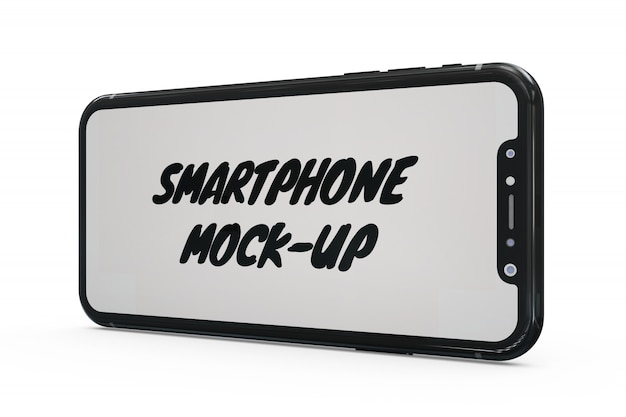 Smartphone Mock-up Isolated