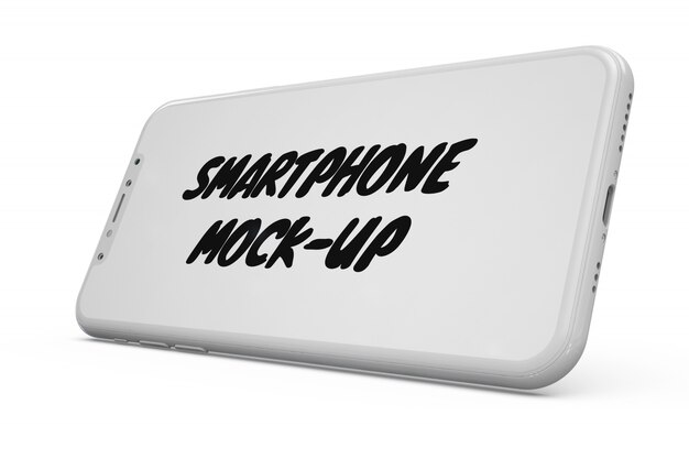 Smartphone Mock-up Isolated