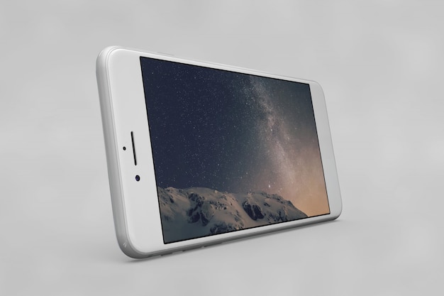 Smartphone mockup