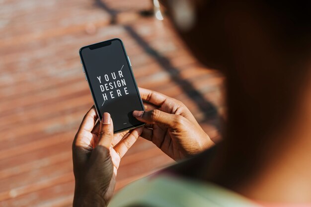 Download Person Holding Phone Mockup Psd 300 High Quality Free Psd Templates For Download