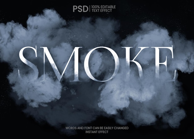 Smoke Text Effect