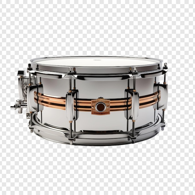 Snare drum isolated on transparent background