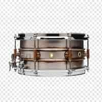 Free PSD snare drum isolated on transparent background