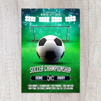 Soccer Flyer Images Free Vectors Stock Photos Psd