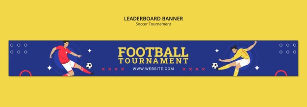 soccer tournament template design
