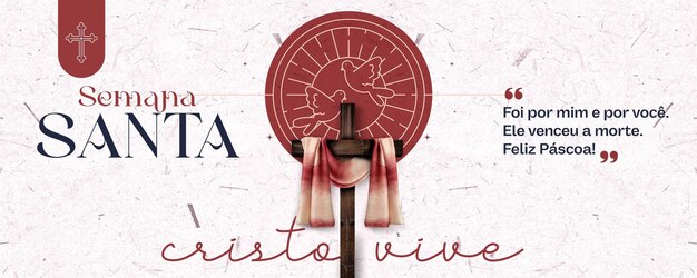 social media banner semana santa friday