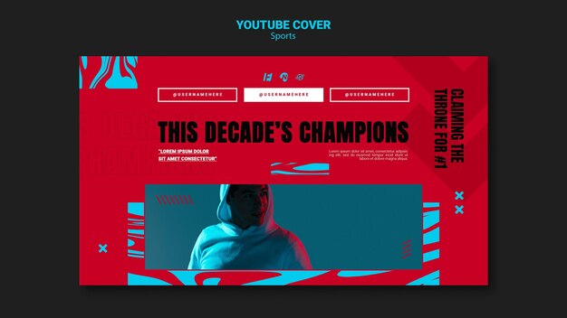 social media cover template for basketball game