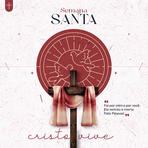 Лента социальных сетей Semana Santa Friday