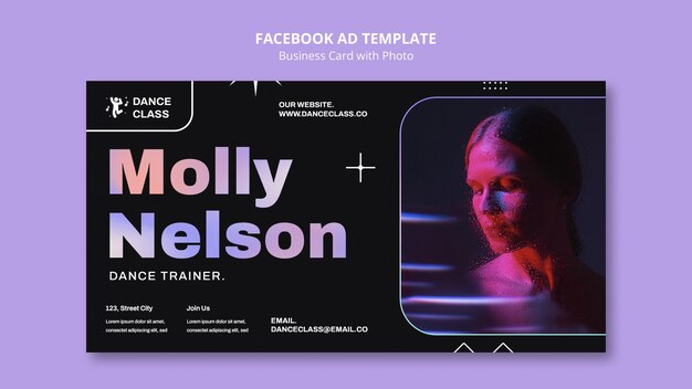 Free PSD social media promo template for professional business