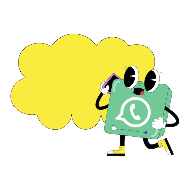 ソーシャルメディア ステッカー イラスト